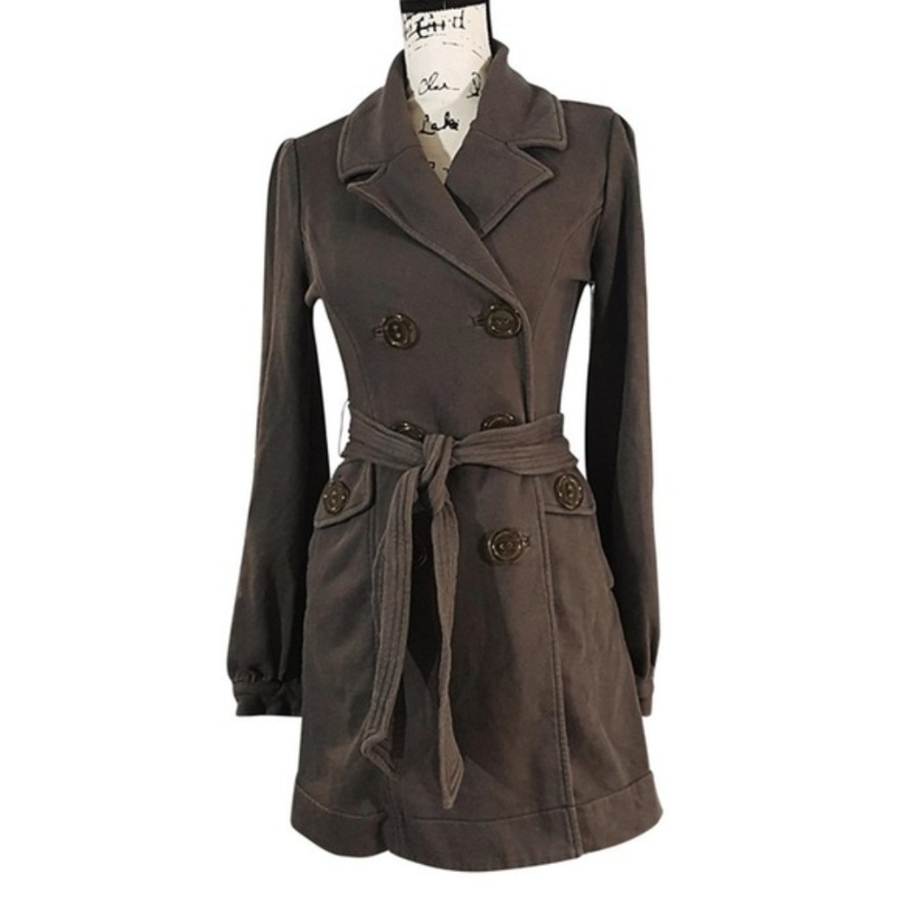 FINAL SALE! Anthropologie Allihop coat XS gray